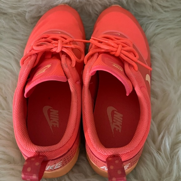 Nike Air Max Thea Orange Mid Casual Running Comfort Shoes - Picture 6 of 9